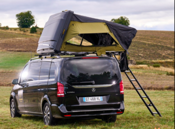 Tente de toit Lexagones Traveller – 2–3 places – Installation facile & Ventilation