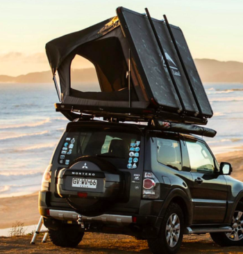 Tente de toit Wild Land Desert Cruiser Pro 120 – 1-2 pers. – Ventilation & LED