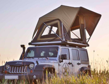 Tente de toit Normandy Auto Pro 140 – 2-3 pers. – Ventilation & LED