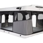 Tente de toit James Baroud Evasion M EVO – Couchage 198×140 cm, ventilation solaire intégrée