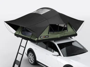 Tente de toit HRB 1.5 Book 3 Pax – Ouverture assistée, toit panoramique, LED USB intégrée