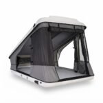 Tente de toit James Baroud Space M EVO – Ouverture automatique, toile étanche et ventilation solaire