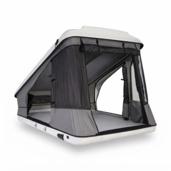Tente de toit James Baroud Space M EVO – Ouverture automatique, toile étanche et ventilation solaire