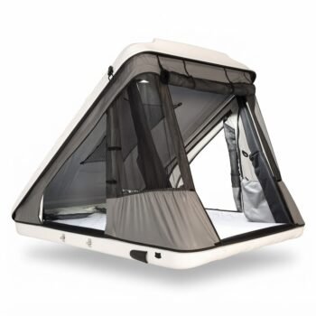 Tente de toit James Baroud Discovery M EVO – Ouverture rapide, toile imperméable et fenêtres panoramiques