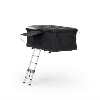 Tente de toit TentBox Classic 2.0 – Coque ABS robuste, LED intégrée, rangements internes