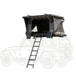 Tente de toit Wild Land Rock Cruiser Pro – 140 × 200 cm – Vue panoramique & coffre chargeable