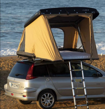 NaitUp Quatro d’occasion – Tente de toit rigide aluminium – 4 couchages – Facile à installer